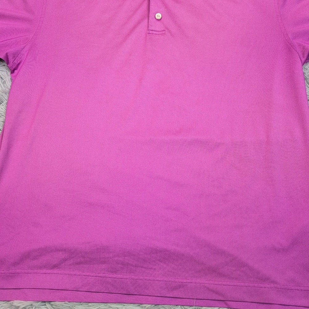 Footjoy Shirt Mens L Purple Polo Golf Logo Athletic Preppy FJ Embroidered Casual - Picture 2 of 10